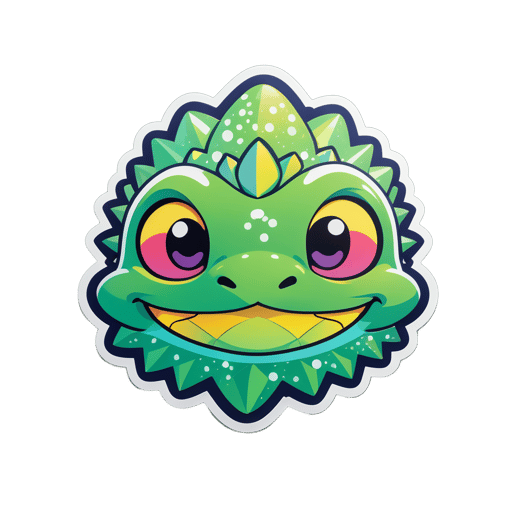 Dazzling Kappa sticker