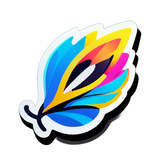 flutter developer sticker