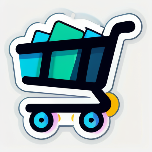 Cart sticker