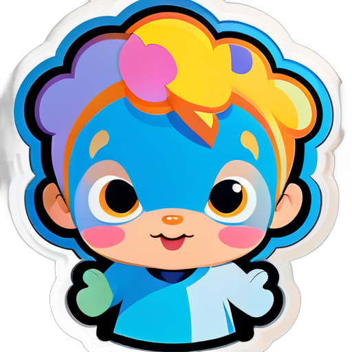 Cute Baby Stickers sticker