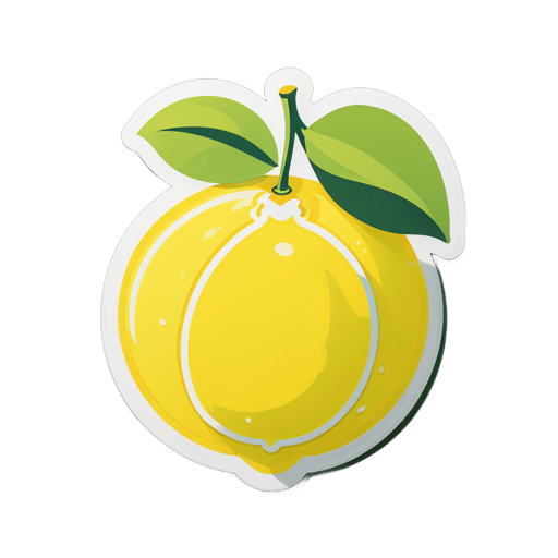 Limón Fresco sticker