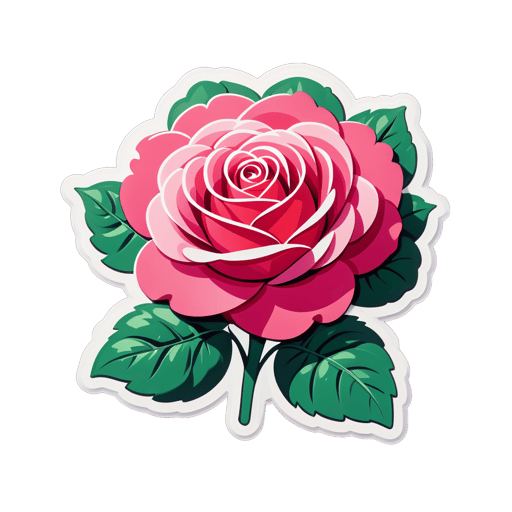 Duftende Rose sticker