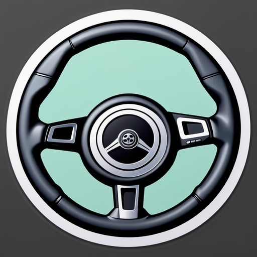 Steering Wheel sticker