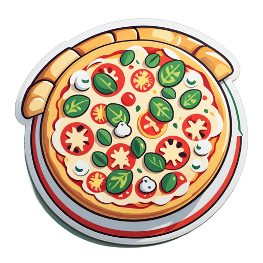 Frische Pizza sticker