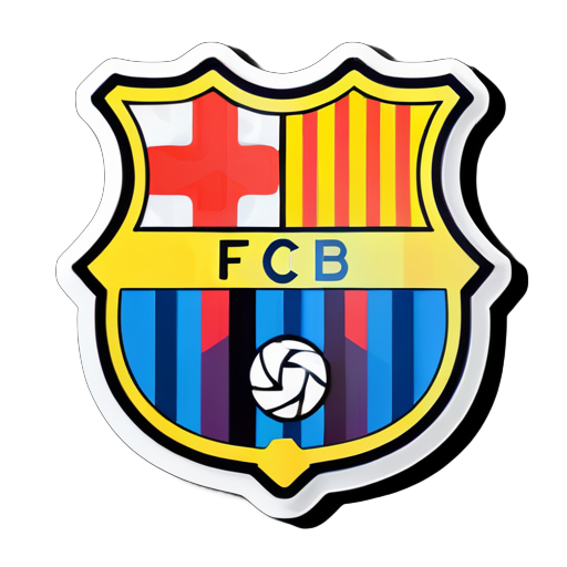 Barcelone sticker