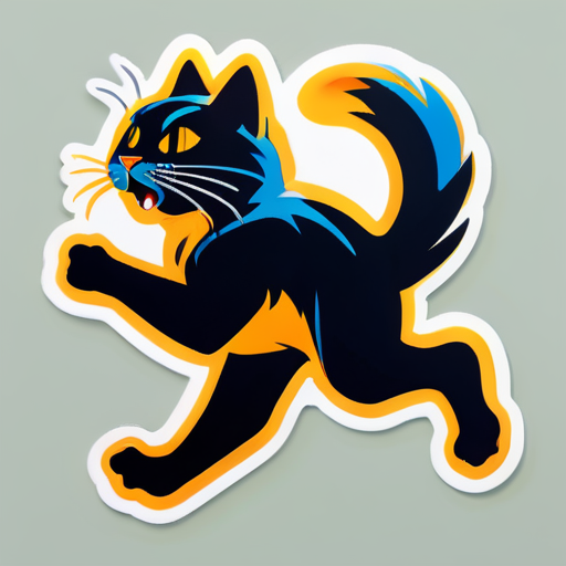 running cat sticker