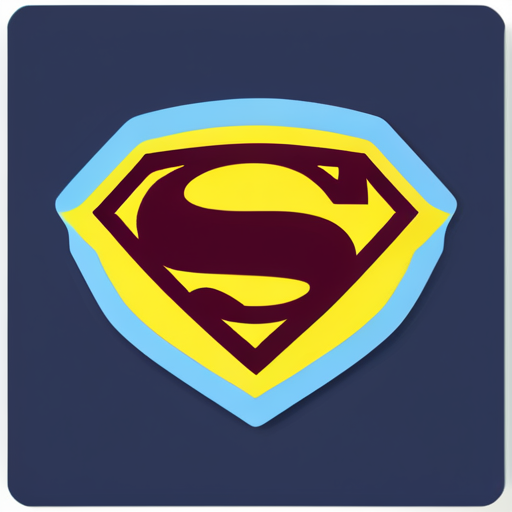 superman 
 sticker