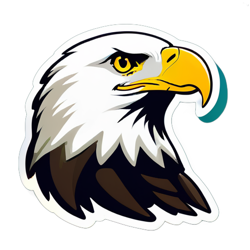 bald eagle sticker