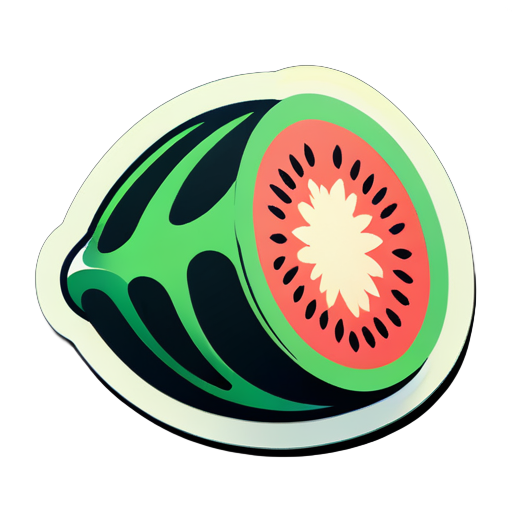  melon sticker