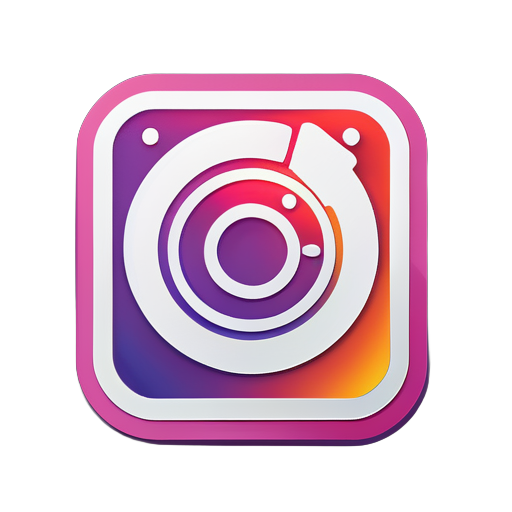 create logo for Instagram named 'raptile'  sticker