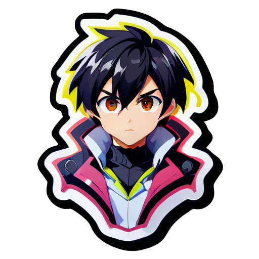 Anime sticker