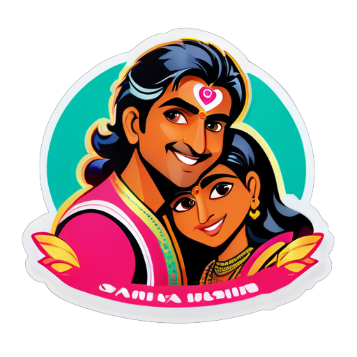 Ramki 愛 Shalini sticker