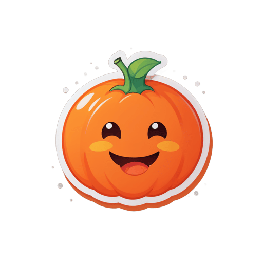 mignon Orange sticker