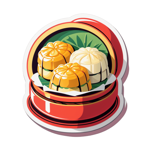 Leckeres Dim Sum sticker