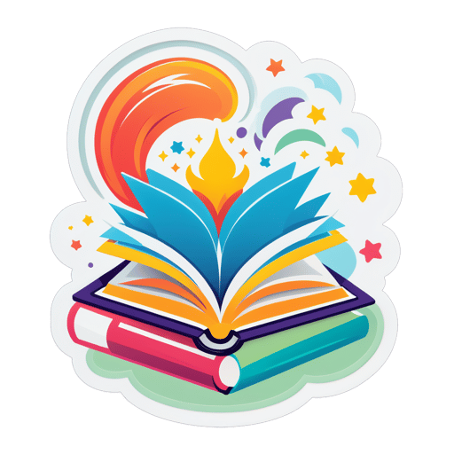 Quiet Time Book sticker