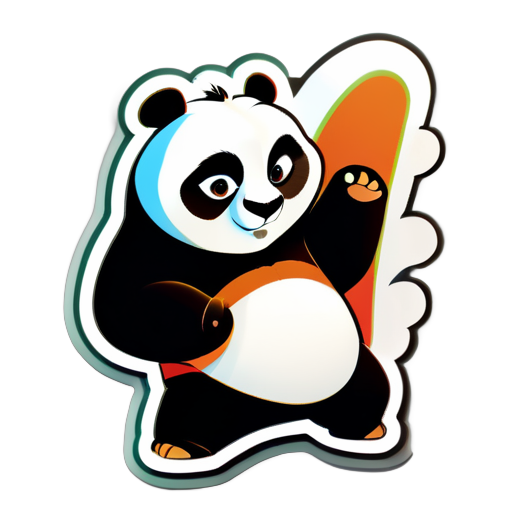 Filme Kung Fu Panda sticker