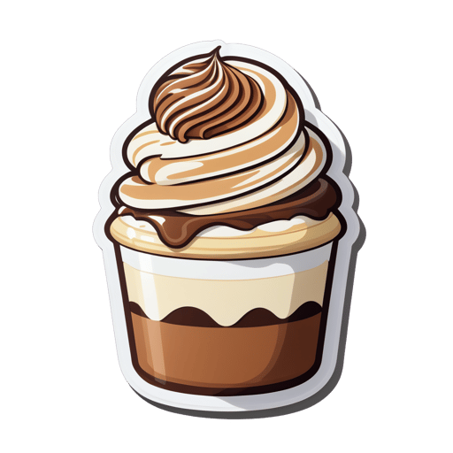 Délicieux Tiramisu sticker