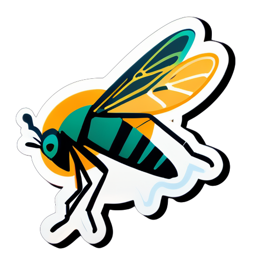 mosquitoes sticker