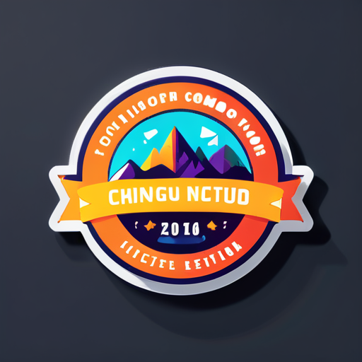 for college coding competition 
 sticker