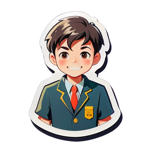 一个小学生 sticker