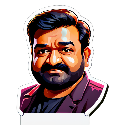 mohanlal sticker