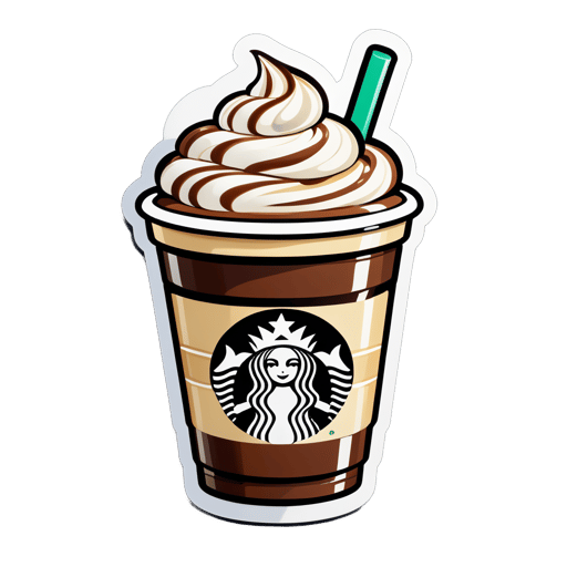 Frappuccino ngon sticker