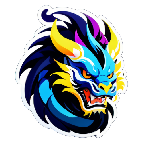 Divine Beast Xuanwu sticker