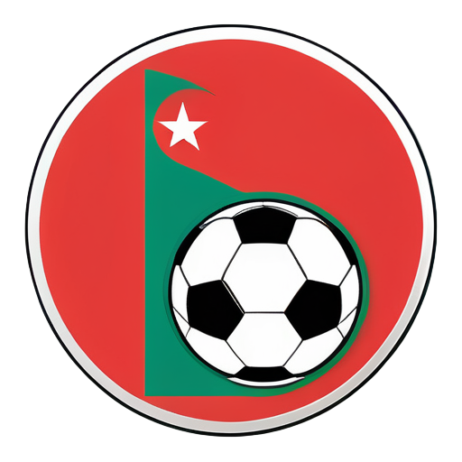 Coupe du monde de football au Maroc sticker