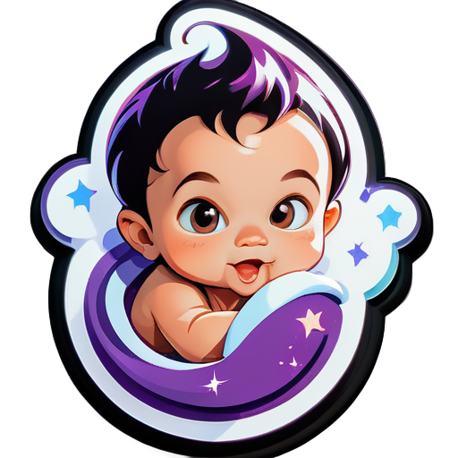 Magic Baby sticker