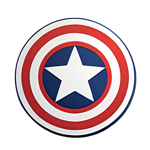 Captain America sticker sticker