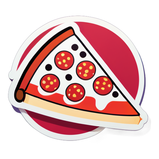 Pizza quente sticker