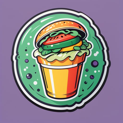 신선한 랩. sticker