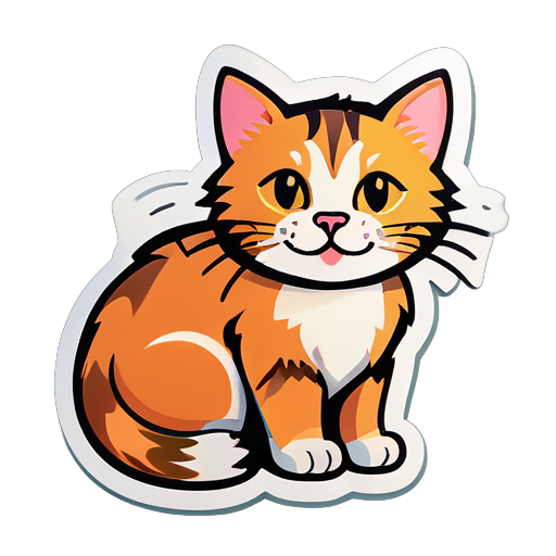 猫 sticker