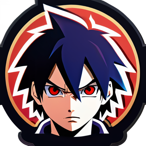 Uchiha Sasuke sticker