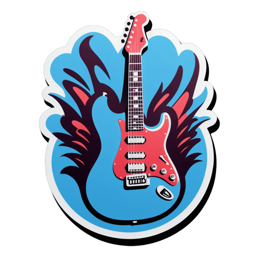 Solo de Guitarra Eléctrica sticker