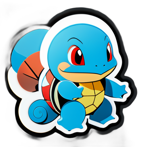 Squirtle sticker