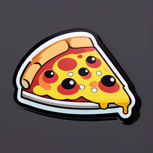 pizza dễ thương sticker