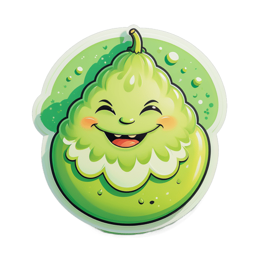 Heureux Melon miel sticker