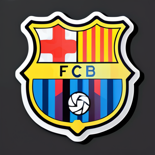 Barcelone sticker