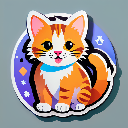 Katze sticker