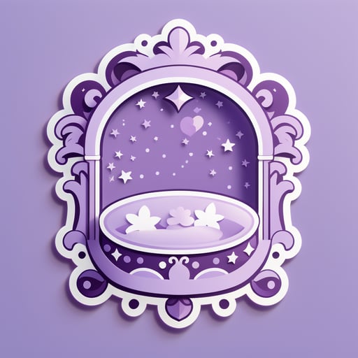 Lavish Lilac Lullaby sticker