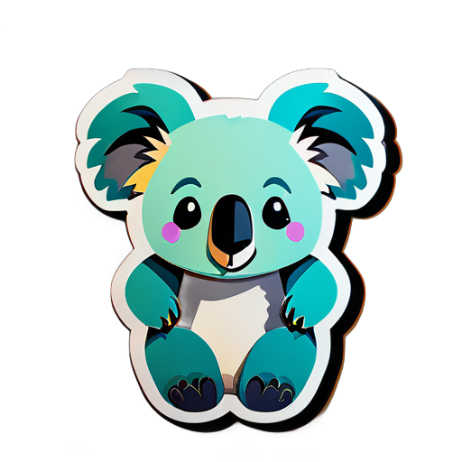 Koala sticker