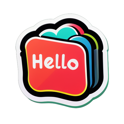 hello sticker