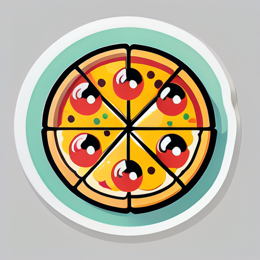 pizza
 sticker