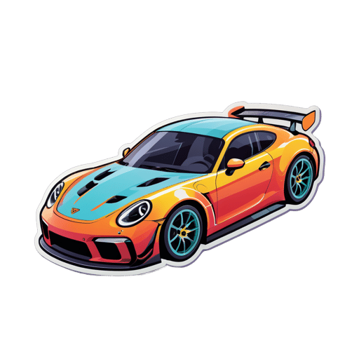 Sports Car sticker