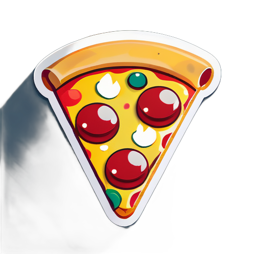 pizza game sticker