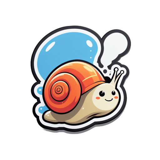 Meme do Caracol Apaixonado sticker