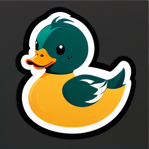 pato pato pato sticker