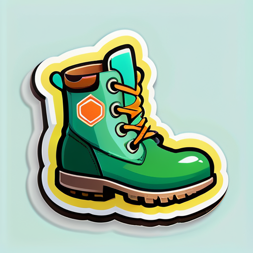 create a sticker with JAVA logo, spring and boots sticker