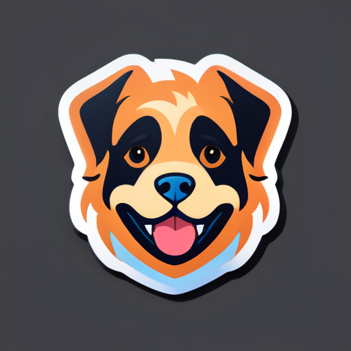 dog sticker